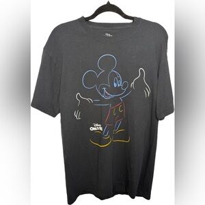 🐭 Disney On Ice Mickey Mouse Tee – Black Graphic Shirt – OSFA